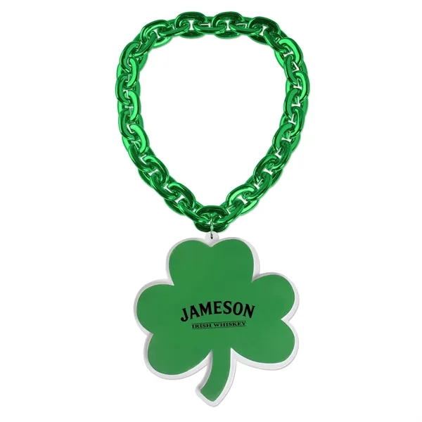 Shamrock EVA Medallion with Jumbo Chain - Shamrock EVA Medallion with Jumbo Chain - Image 0 of 0