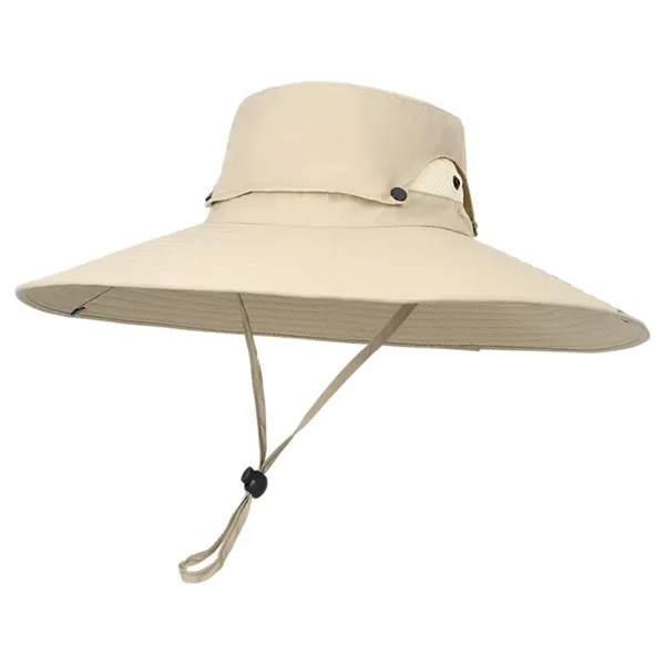 Adjustable Nylon Sun Shield Hat - Adjustable Nylon Sun Shield Hat - Image 2 of 5