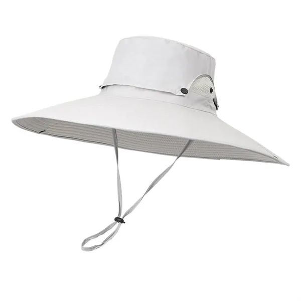 Adjustable Nylon Sun Shield Hat - Adjustable Nylon Sun Shield Hat - Image 3 of 5