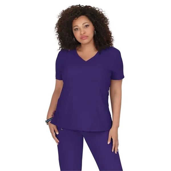 koi - Lite - Women's Three-Pocket Mock-Wrap Philosophy Top - koi - Lite - Women's Three-Pocket Mock-Wrap Philosophy Top - Image 15 of 46