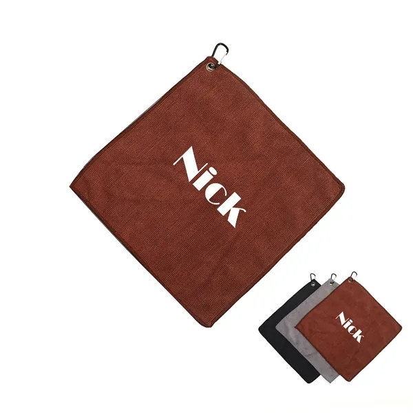 Premium Golf Microfiber Cleaning Towel - Premium Golf Microfiber Cleaning Towel - Image 0 of 4