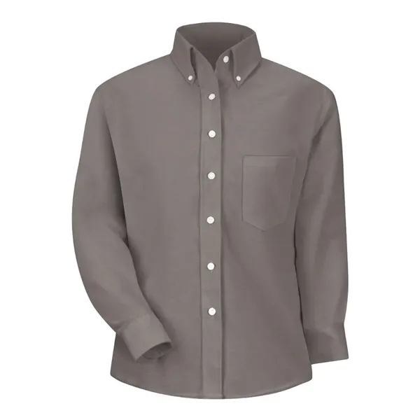 Red Kap Women's Oxford Dress Shirt - Red Kap Women's Oxford Dress Shirt - Image 3 of 8