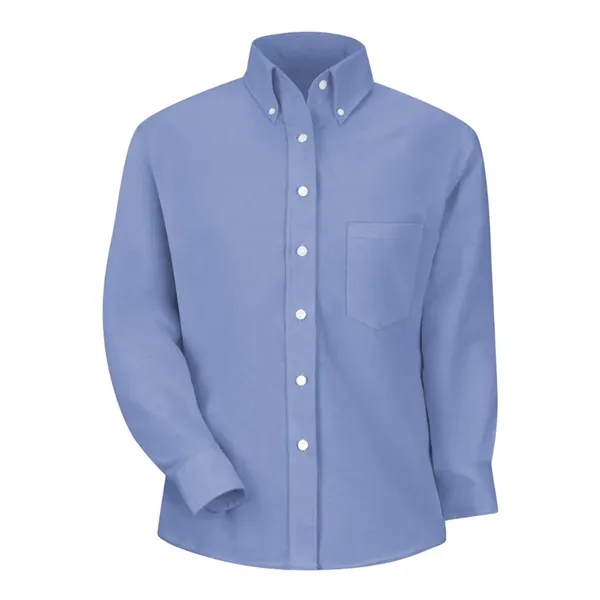 Red Kap Women's Extended Sizes Oxford Dress Shirt - Red Kap Women's Extended Sizes Oxford Dress Shirt - Image 5 of 8