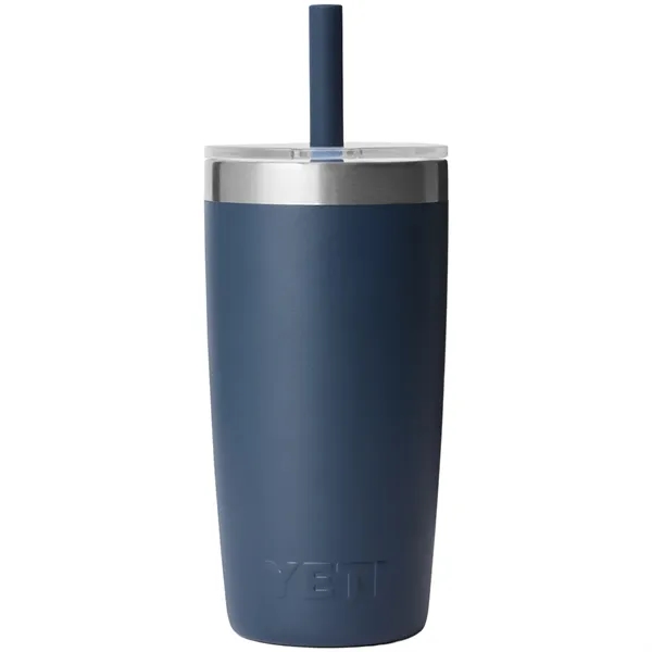 YETI® Rambler® Jr. 10 Oz Tumbler with Silicone Straw Lid - YETI® Rambler® Jr. 10 Oz Tumbler with Silicone Straw Lid - Image 2 of 4