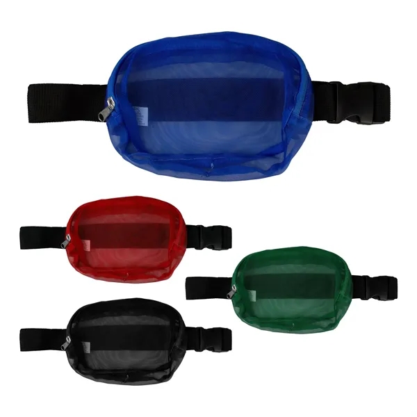 Recycled Mesh Fanny Pack - Recycled Mesh Fanny Pack - Image 6 of 10