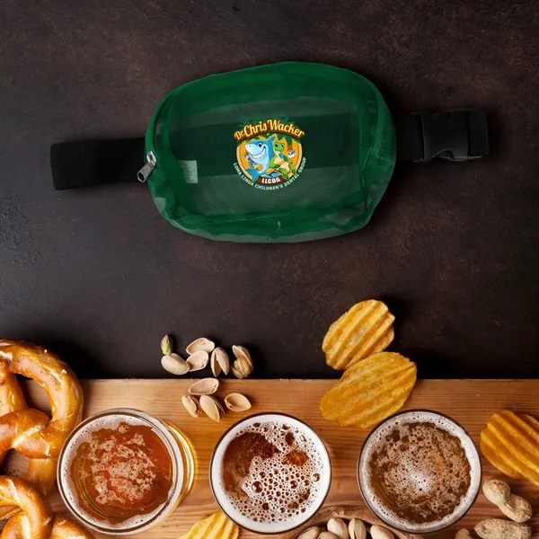 Recycled Mesh Fanny Pack - Recycled Mesh Fanny Pack - Image 8 of 10