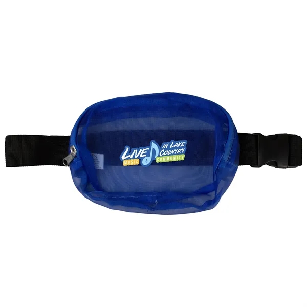 Recycled Mesh Fanny Pack - Recycled Mesh Fanny Pack - Image 10 of 10