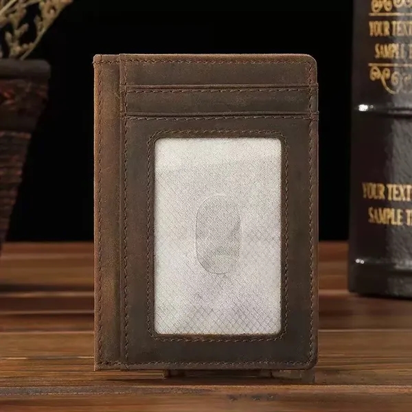 RFID Bifold Wallet-Genuine Leather - RFID Bifold Wallet-Genuine Leather - Image 7 of 9