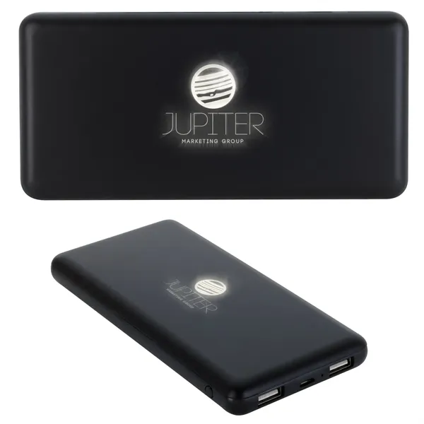 Good Value™ Light-Up Logo Power Bank 10,000 mAh - Good Value™ Light-Up Logo Power Bank 10,000 mAh - Image 0 of 4