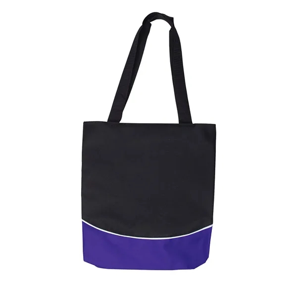 Color Curve Accent Panel Tote - Color Curve Accent Panel Tote - Image 1 of 1