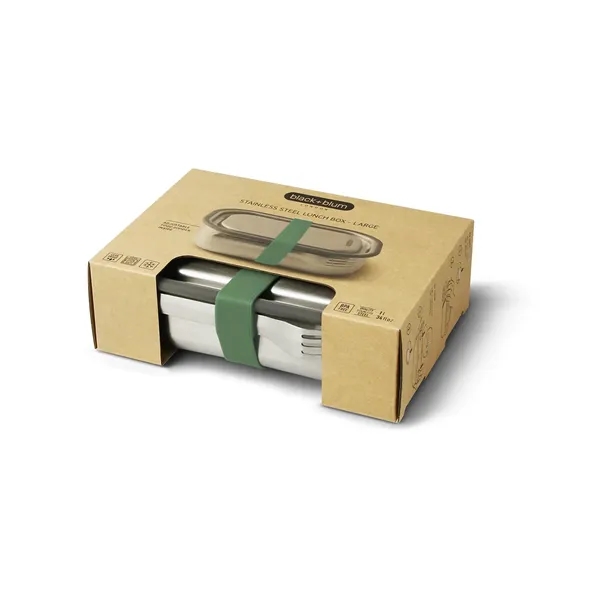 Black+Blum Large Stainless Steel Lunch Box - Black+Blum Large Stainless Steel Lunch Box - Image 3 of 5