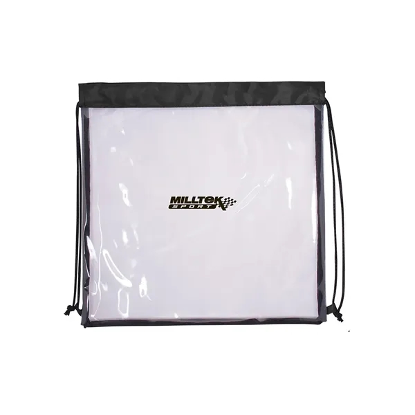 All Access Clear Stadium Drawstring Bag - All Access Clear Stadium Drawstring Bag - Image 1 of 9