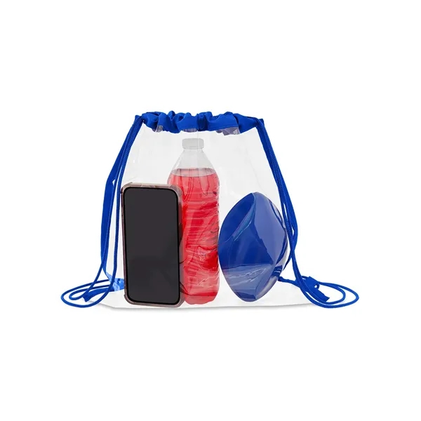 All Access Clear Stadium Drawstring Bag - All Access Clear Stadium Drawstring Bag - Image 8 of 9