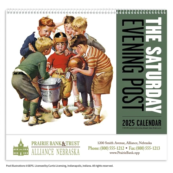 Good Value™ The Saturday Evening Post - Spiral Calendar - Good Value™ The Saturday Evening Post - Spiral Calendar - Image 2 of 35