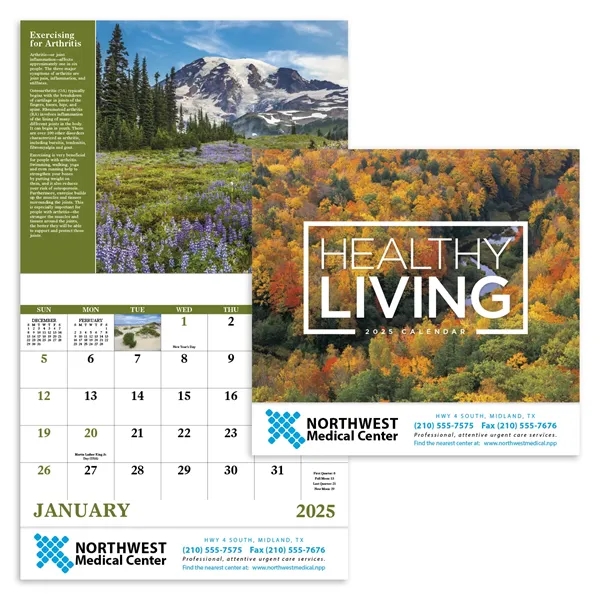 Good Value™ Healthy Living - Stapled Calendar - Good Value™ Healthy Living - Stapled Calendar - Image 0 of 31