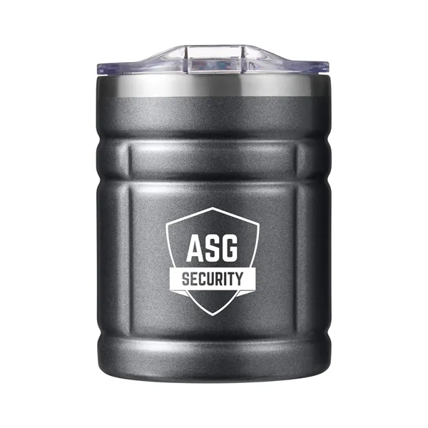 Campfire 12 oz Grid Stainless Steel Tumbler - Campfire 12 oz Grid Stainless Steel Tumbler - Image 0 of 23