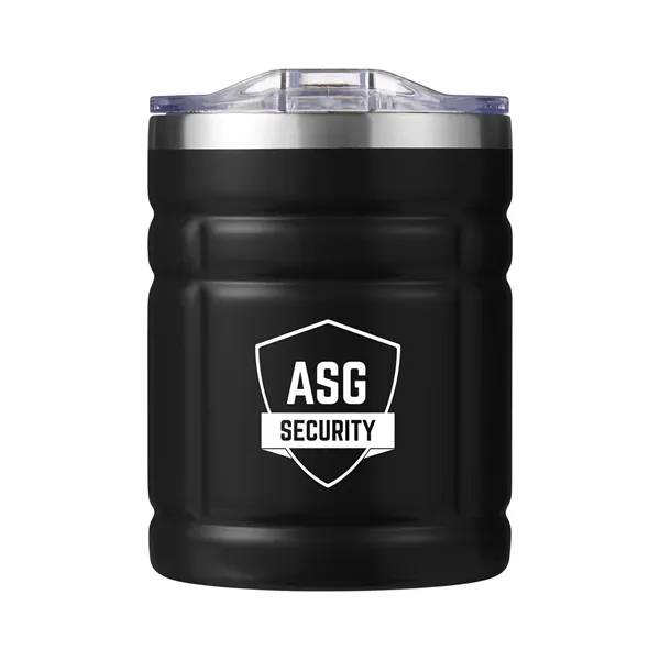 Campfire 12 oz Grid Stainless Steel Tumbler - Campfire 12 oz Grid Stainless Steel Tumbler - Image 3 of 23