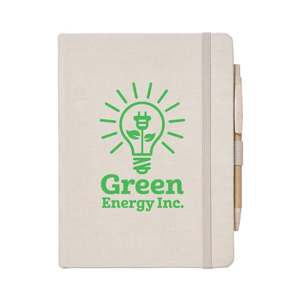 econscious Hemp Journal Notebook & Pen 6" X 8.0125" - econscious Hemp Journal Notebook & Pen 6" X 8.0125" - Image 0 of 6