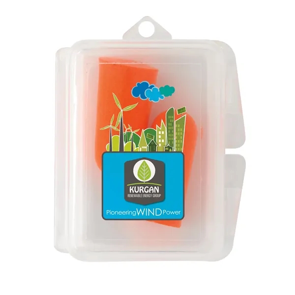 Good Value™ Travel Ear Plugs in Case - Good Value™ Travel Ear Plugs in Case - Image 1 of 2