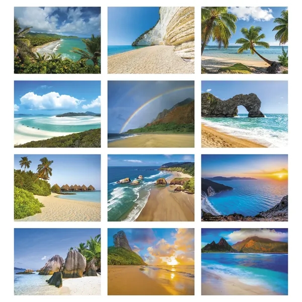 Good Value™ Beach Paradise - Stapled Calendar - Good Value™ Beach Paradise - Stapled Calendar - Image 3 of 30