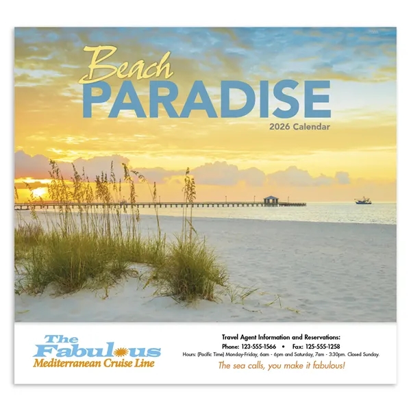 Good Value™ Beach Paradise - Stapled Calendar - Good Value™ Beach Paradise - Stapled Calendar - Image 5 of 30