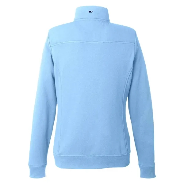 vineyard vines Women's Collegiate Shep Quarter-Zip Sweats... - vineyard vines Women's Collegiate Shep Quarter-Zip Sweats... - Image 4 of 10