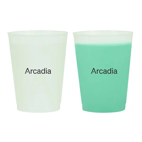 16 oz Frosted Mood Reusable Flex Stadium Cup - 16 oz Frosted Mood Reusable Flex Stadium Cup - Image 2 of 5