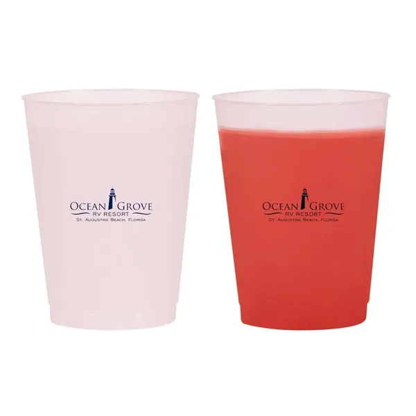 16 oz Frosted Mood Reusable Flex Stadium Cup - 16 oz Frosted Mood Reusable Flex Stadium Cup - Image 5 of 5