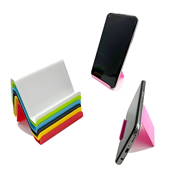 Custom Printed Reusable Plastic Phone Holder Stand Base - Custom Printed Reusable Plastic Phone Holder Stand Base - Image 2 of 2