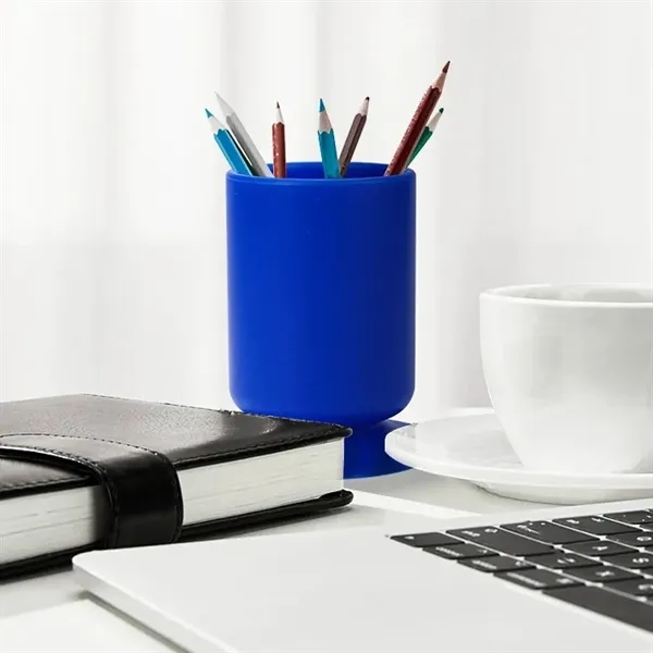 Non-slip Silicone Suction Cup Pen Holder Desk Organizer - Non-slip Silicone Suction Cup Pen Holder Desk Organizer - Image 2 of 5