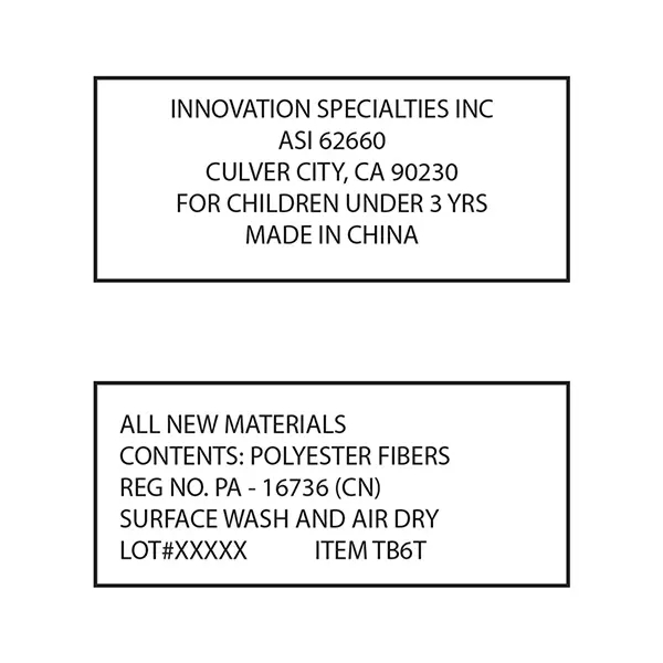 6" Plush Teddy Bear With Choice of T-Shirt Color - 6" Plush Teddy Bear With Choice of T-Shirt Color - Image 18 of 18