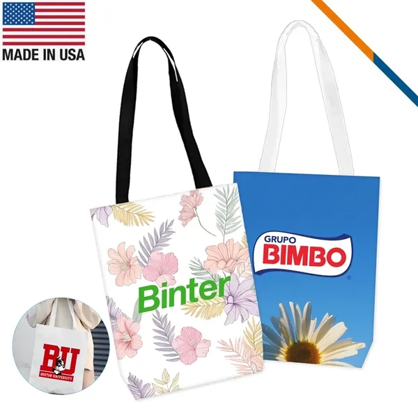 CarryMate Full Color Sublimation Tote Bag - CarryMate Full Color Sublimation Tote Bag - Image 0 of 4