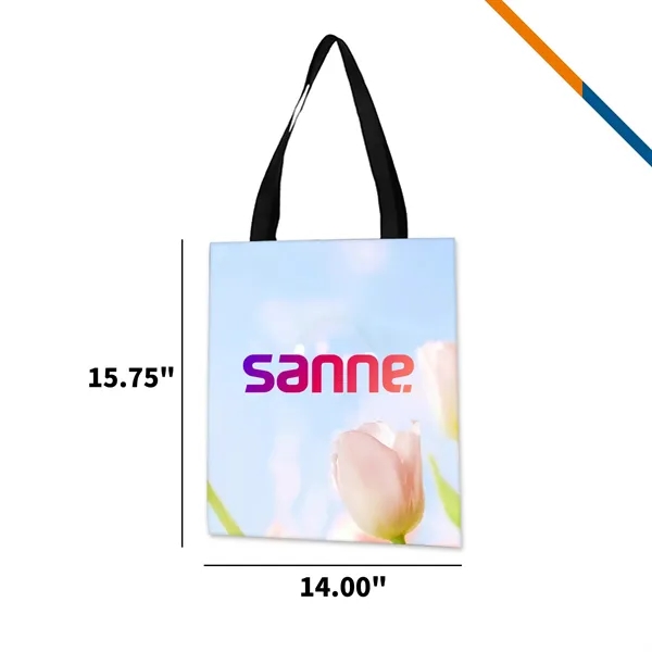 JoyCarry Full Color Sublimation Tote Bag - JoyCarry Full Color Sublimation Tote Bag - Image 2 of 4