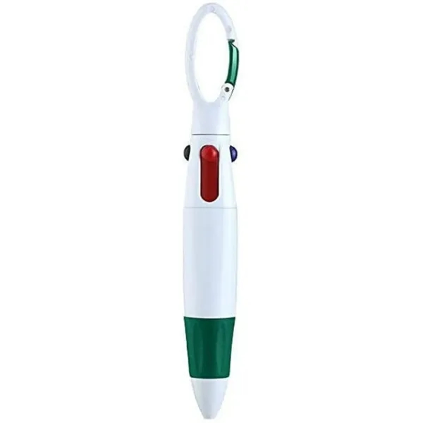 Multi-color clip-on ballpoint pen - Multi-color clip-on ballpoint pen - Image 2 of 7