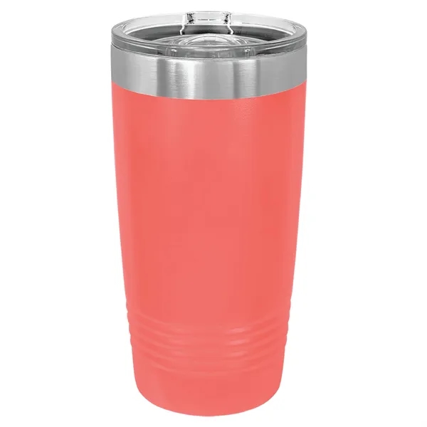 Polar Camel Stainless Steel 20 oz Ringed Tumbler w/Slide Lid - Polar Camel Stainless Steel 20 oz Ringed Tumbler w/Slide Lid - Image 4 of 39