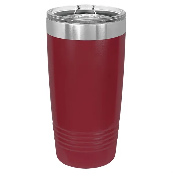 Polar Camel Stainless Steel 20 oz Ringed Tumbler w/Slide Lid - Polar Camel Stainless Steel 20 oz Ringed Tumbler w/Slide Lid - Image 16 of 39
