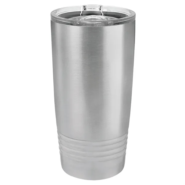 Polar Camel Stainless Steel 20 oz Ringed Tumbler w/Slide Lid - Polar Camel Stainless Steel 20 oz Ringed Tumbler w/Slide Lid - Image 32 of 39