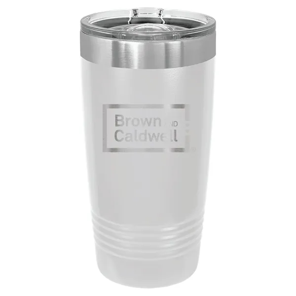 Polar Camel Stainless Steel 20 oz Ringed Tumbler w/Slide Lid - Polar Camel Stainless Steel 20 oz Ringed Tumbler w/Slide Lid - Image 37 of 39