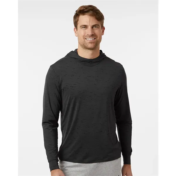 Adidas Men's Performance Hooded Long Sleeve T-Shirt - Adidas Men's Performance Hooded Long Sleeve T-Shirt - Image 0 of 6