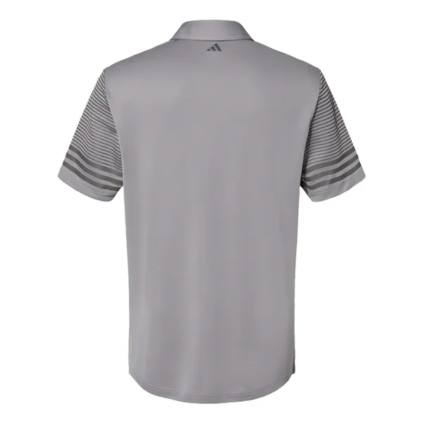 Adidas Men's Striped Sleeve Polo - Adidas Men's Striped Sleeve Polo - Image 4 of 6