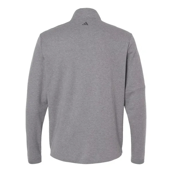 Adidas Men's 3-Stripes Quarter-Zip Sweater Pullover - Adidas Men's 3-Stripes Quarter-Zip Sweater Pullover - Image 12 of 12