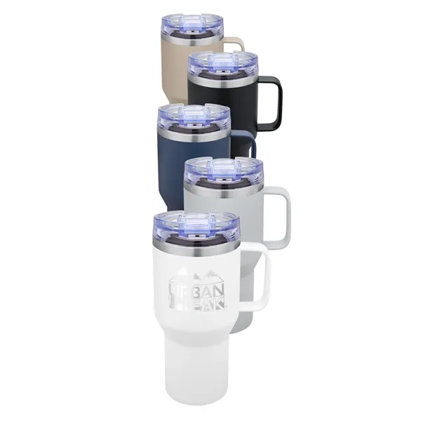 30 oz Urban Peak® Harbor Trail Vacuum Camp Mug - 30 oz Urban Peak® Harbor Trail Vacuum Camp Mug - Image 10 of 28