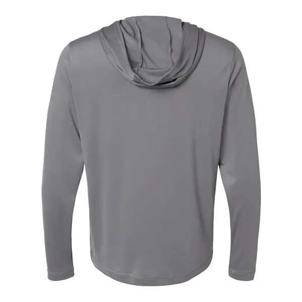 Adidas Men's Lightweight Quarter-Zip Hooded Pullover - Adidas Men's Lightweight Quarter-Zip Hooded Pullover - Image 8 of 8