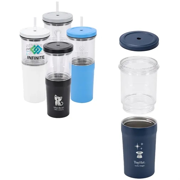 Urban Peak® Dual Chill 27oz Cold Brew Tumbler - Urban Peak® Dual Chill 27oz Cold Brew Tumbler - Image 12 of 30
