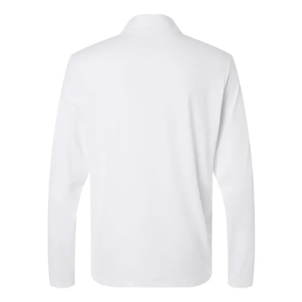 Adidas Men's Textured Stripe Quarter-Zip Pullover - Adidas Men's Textured Stripe Quarter-Zip Pullover - Image 6 of 6