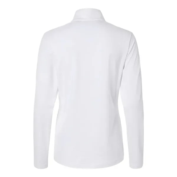 Adidas Women's Textured Stripe Quarter-Zip Pullover - Adidas Women's Textured Stripe Quarter-Zip Pullover - Image 6 of 6