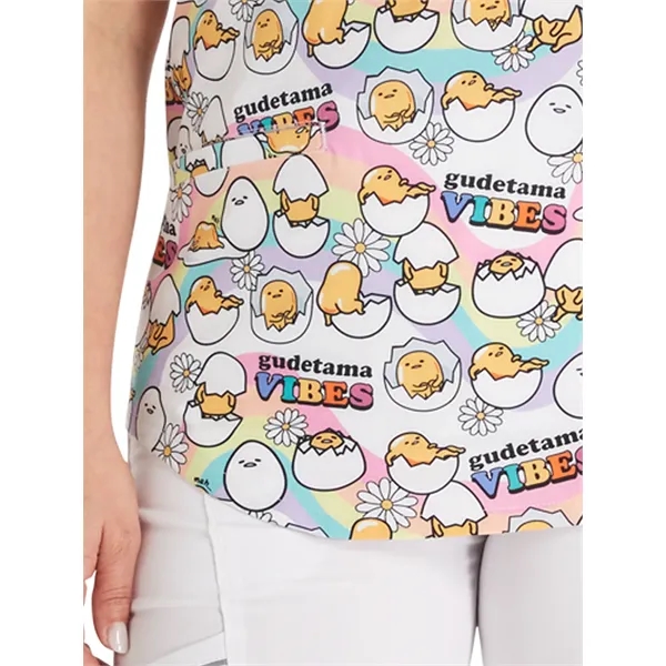 Cherokee - Tooniforms - Women's V-Neck Print Top - Cherokee - Tooniforms - Women's V-Neck Print Top - Image 5 of 17