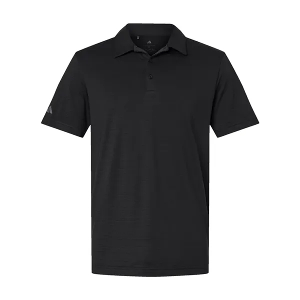 Custom Adidas Men's Textured Stripe Polo