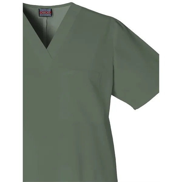 Cherokee - Workwear Originals - Unisex 3-Pocket V-Neck Top - Cherokee - Workwear Originals - Unisex 3-Pocket V-Neck Top - Image 31 of 38