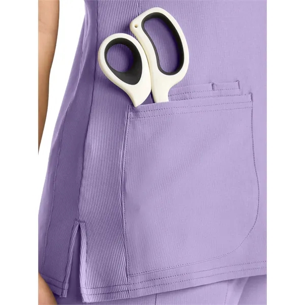 Med Couture - MC AMP - Women's 3-Pocket V-Neck Top - Med Couture - MC AMP - Women's 3-Pocket V-Neck Top - Image 21 of 44